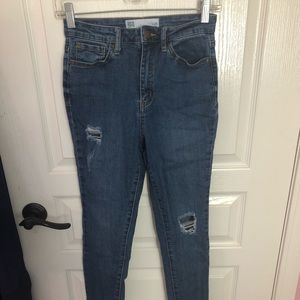 jeans - slightly distressed RSQ
